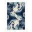 Tapis gris moelleux moelleux et éclectique moderne à motif abstrait Eich-560765091