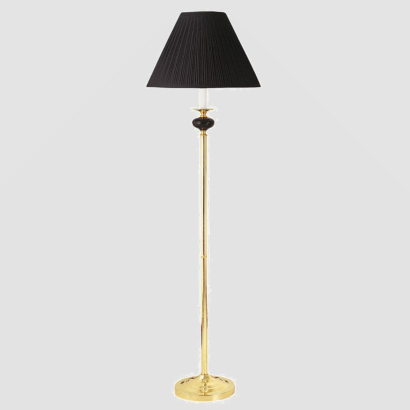 Aaronjosh 64 " Column Floor Lamp, Black