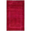 Overdyed One-of-a-Kind 3' 2" x 5' 4" Hand Knotted Area Rug