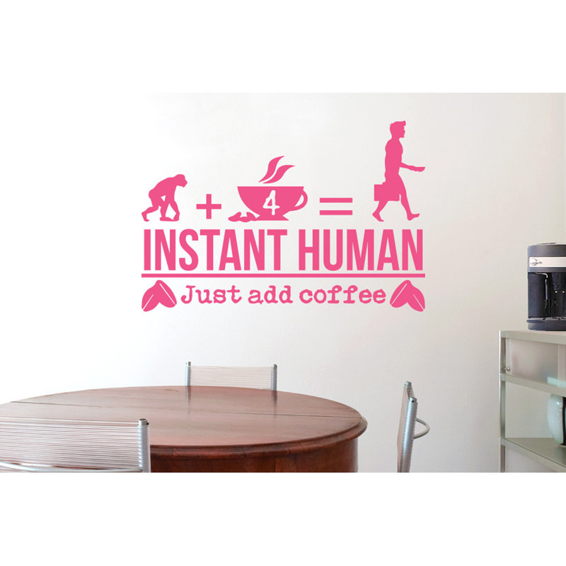 Food & Beverage Wall Decal, Pink, Medium