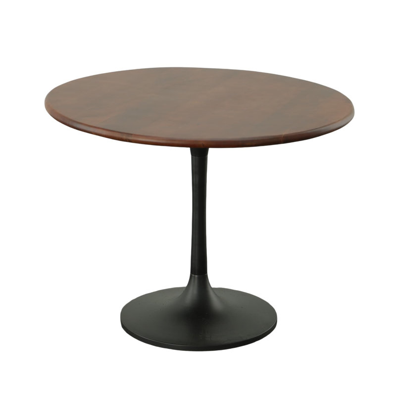 Table de salle à manger Alden, Noir, H 30 po x L 36 po x l 36 po