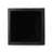 13" Outdoor Modern  Small Cast Stone Planter, Black-123804838-123804839