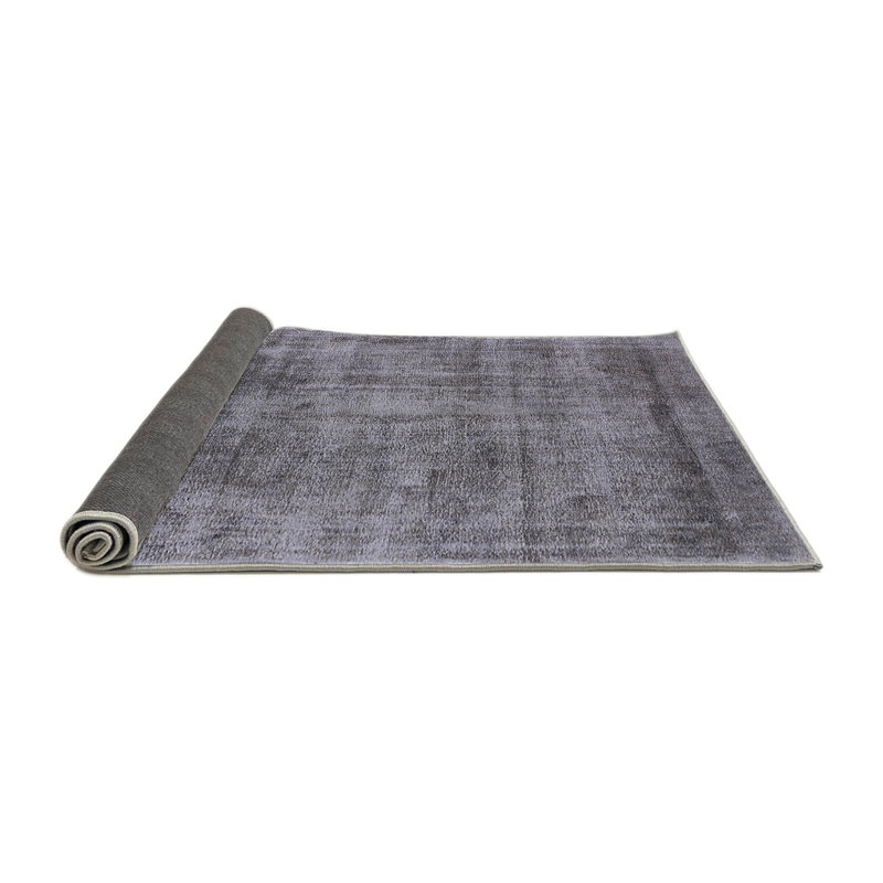 Tapis gris, Rond 8 pi