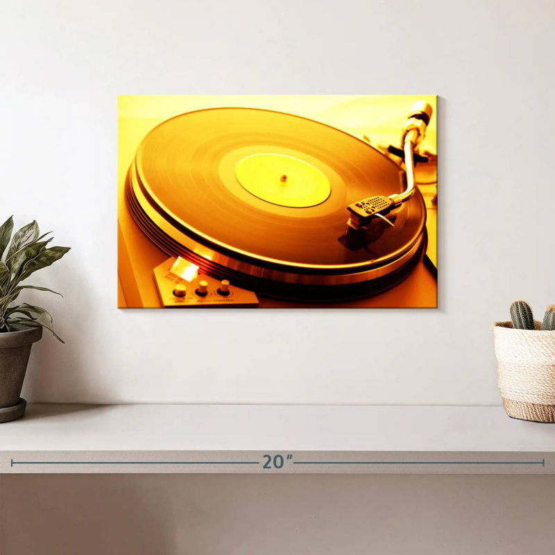 Lecteur de disque vinyle Abarca, H 8 po x l 12 po