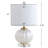 Haas 17.5" Glass/Crystal LED Table Lamp-1434444421
