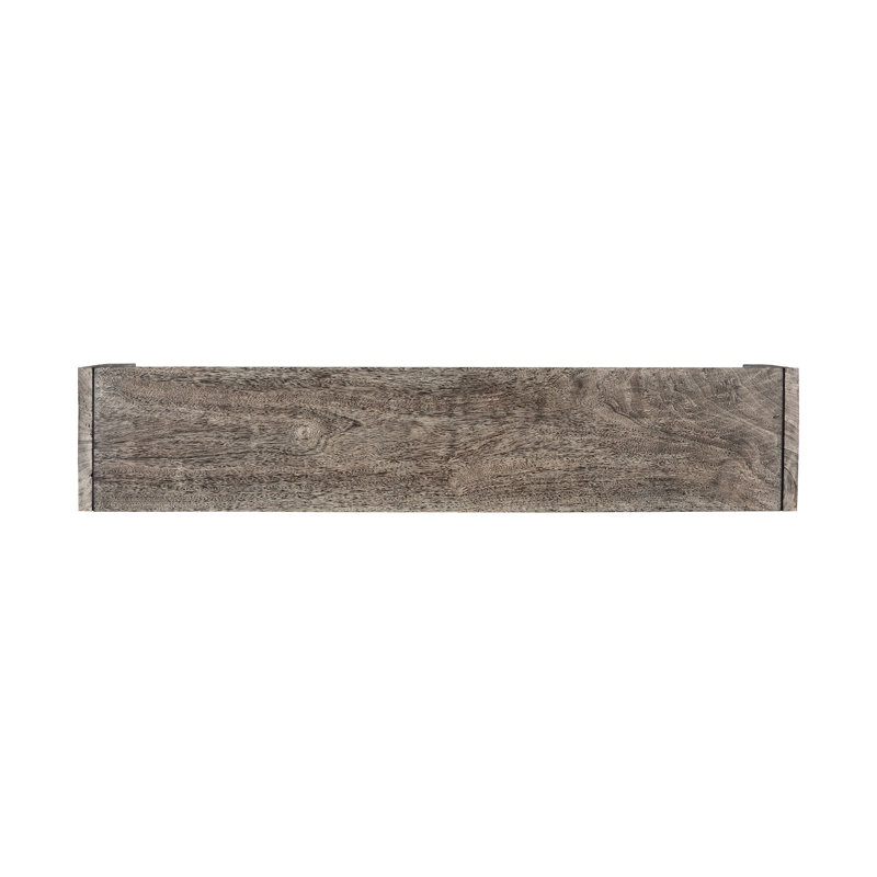Straightaway Gray Stone Bench