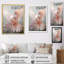 «Pink Dove Winged Messenger», reproduction sur toile encadrée-102799747-102799746