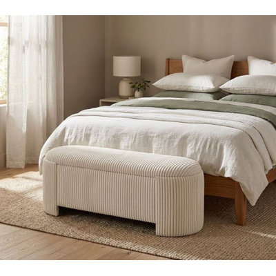 Banc de rangement en tissu Durango