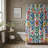 Folk Flora - Premium Shower Curtain-386290143