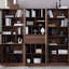 Bibliothèque en bois massif pur