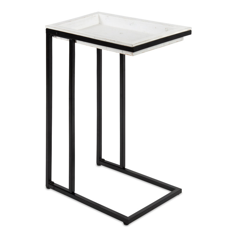 Table de bout Ironton, Blanc
