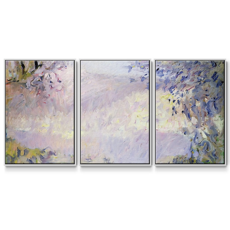 Monte - Multi Piece Framed Canvas_523MONETC, H 24 po x l 48 po x P 2 po, Blanc