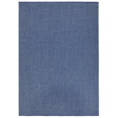 Miami Flatweave Blue Rug