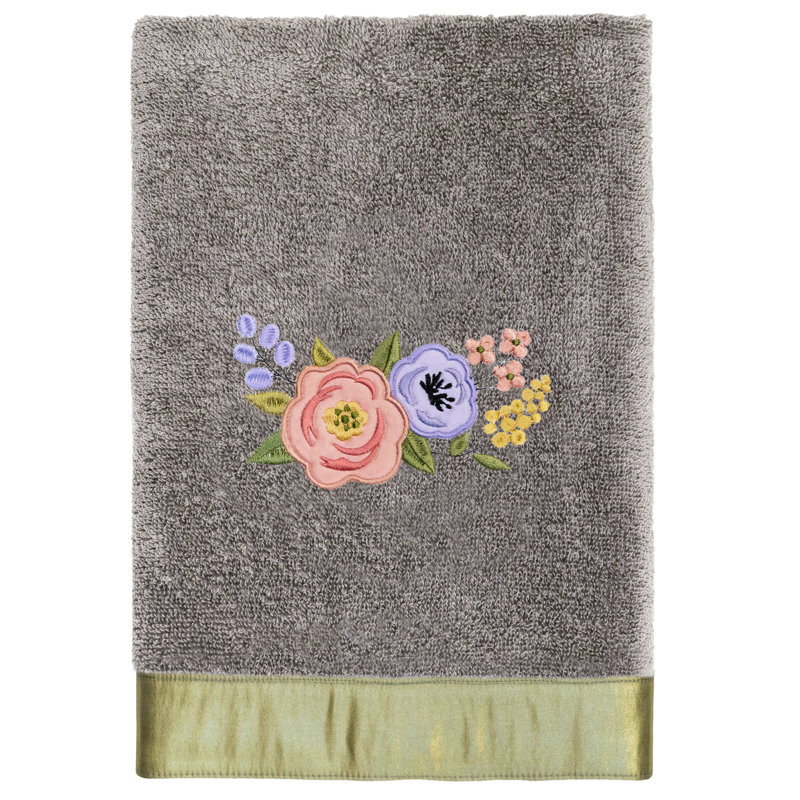 100% Turkish Cotton Hand Towel, Charcoal