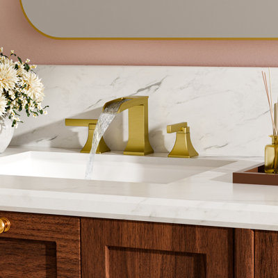 Forious® Ultra Widespread Faucet 2-handle Bathroom Faucet With Drain Assembly