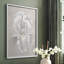 White Iris II, reproduction encadrée - bois massif-80622577-80622576