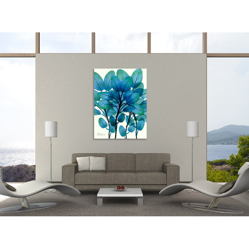 " Azure Embrace 1 " by Albert Koetsier, 20" H x 15" W x 1.5" D
