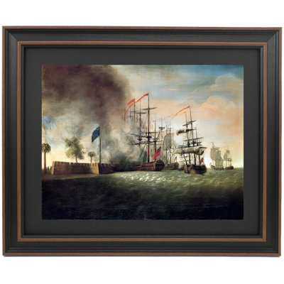 Sir Peter Parker's Attack Against Fort Moultrie By James Peale