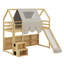 Structure de lit en mezzanine avec tente-930137518-930137517