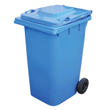 36L/9.51Gallon Rectangular Kitchen Trash Can with Wheels