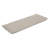 Casual Cushion Outdoor Bench Cushion, Sunbrella Fade & Water Resistant for Porch Swings, Garden Benches & Settees, 48"W x 18"D, 2.5" thick, Reversible, Cast Silver-129892939