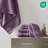 Turkish Purple 100% Cotton Oversized Quick Dry Highly Absorbent 6-Piece Towel Set-101245044-63884993