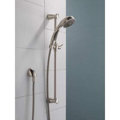 3-Spray Hand Shower with Slide Bar, Handheld Shower Head, Slide Bar Hand Shower 2.5 GPM