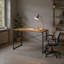 Bureau d'ordinateur en bois 39,4 po