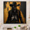 Western Cowboy I - art mural occidental