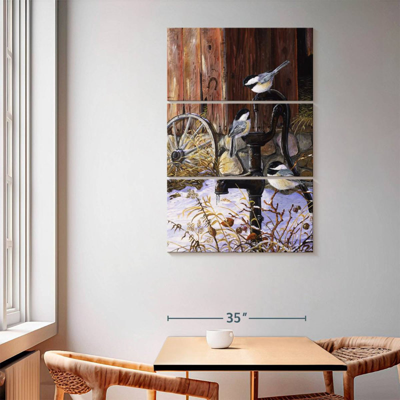 Brampt At The Pump, 65" H x 42" W