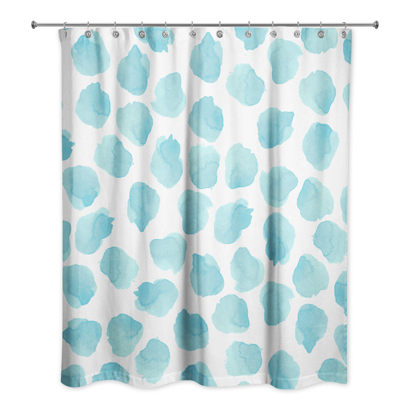 Rideau de douche Alari, Bleu