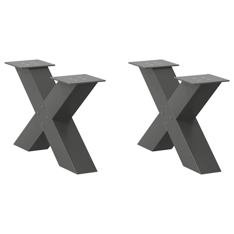 Atleigh Table Leg, Black, 31cm H x 50cm W x 50cm D