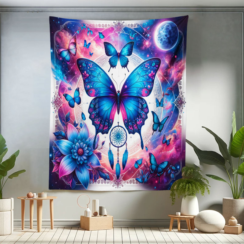 Microfiber Tapestry, 88" H x 68" W