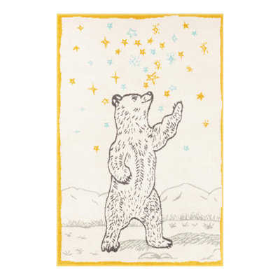Whimsy Machine Woven Polypropylene Plastic Rug