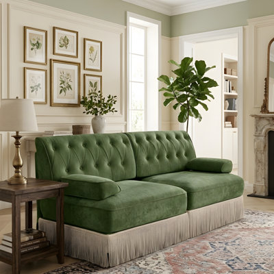 Canapé de style Chesterfield