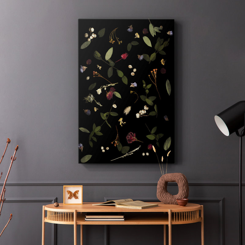 Nosegay I Framed Print -Gallery Wrapped Cavas, 18" H x 12" W