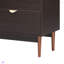 Armoire de rangement à deux portes en vedette pour les couloirs et les entrées