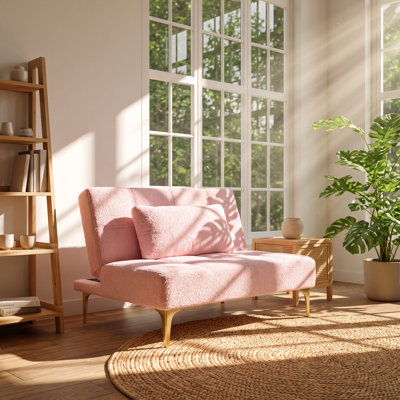 Fauteuil convertible en bois massif d'eucalyptus l 35,5 po x P 34 po x H 28 po