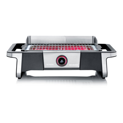 SENOA Tischgrill Digital Boost 8114, eBBQ Grill, 3.000 W, Hitzeregulation bis 500°C, für drinnen und draußen geeignet