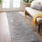 Rambo Contemporary Geometric Stripe Area Rug Brown/Ivory-100078646