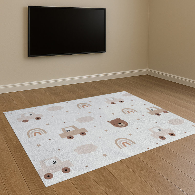 Geometric Shapes Area Rug, Rectangle 140 x 200 cm
