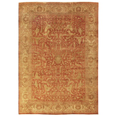 Antique Weave Oushak Wool Oriental Indoor Rug