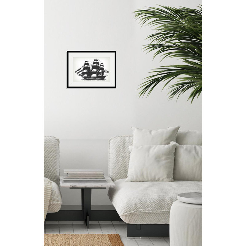 Ship - Single Picture Frame Print