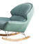 Chaise ergonomique en bois de frêne