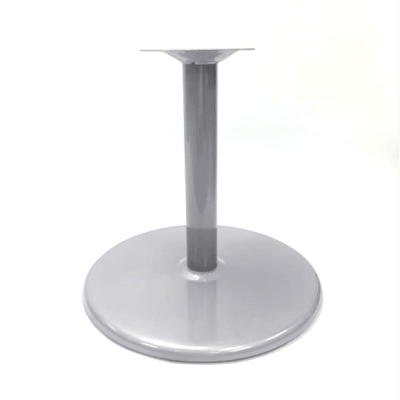 Hauteur de la base de la table ronde - Intérieur 18 po, Argent argent