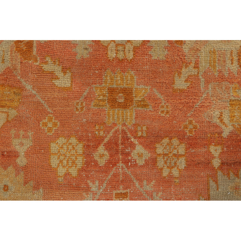 Antique One-of-a-Kind 11'6x12'7 Hand Knotted Area Rug