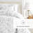 Down Alternative Abstract Garden Patterned Comforter Set-1273845800