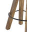 Hejira Upholstered Counter Stool with Solid Wood Frame-958164243