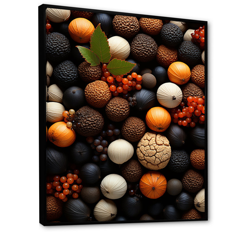 Prigords Perfection sur impression sur toile, Cadre flottant noir, H 44 po x l 34 po x P 1,5 po