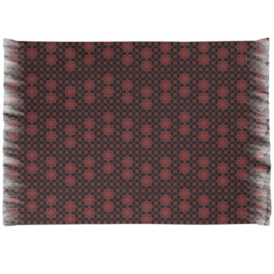 Tapis rouge/noir de treillis classic Mcguigan